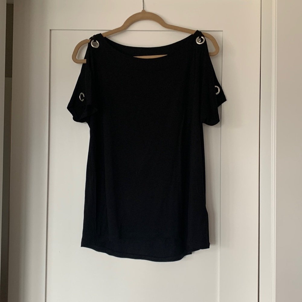 Womens Black Dress Tee